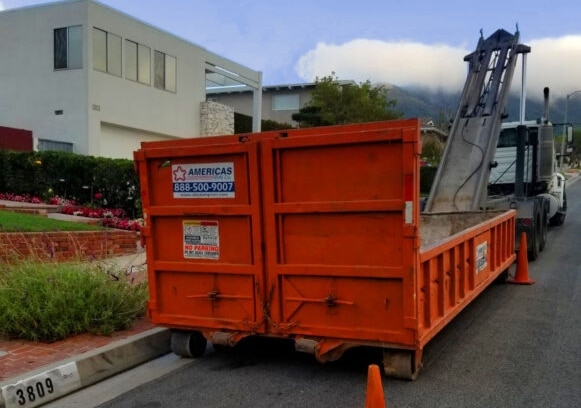 dumpster delivery and pick up